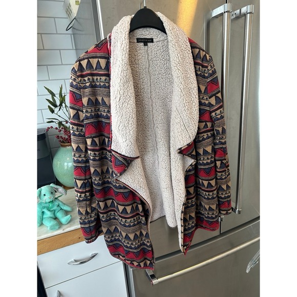 Kiwi Tucker long line jacket Aztec, southwestern, Native American pattern - Picture 4 of 6